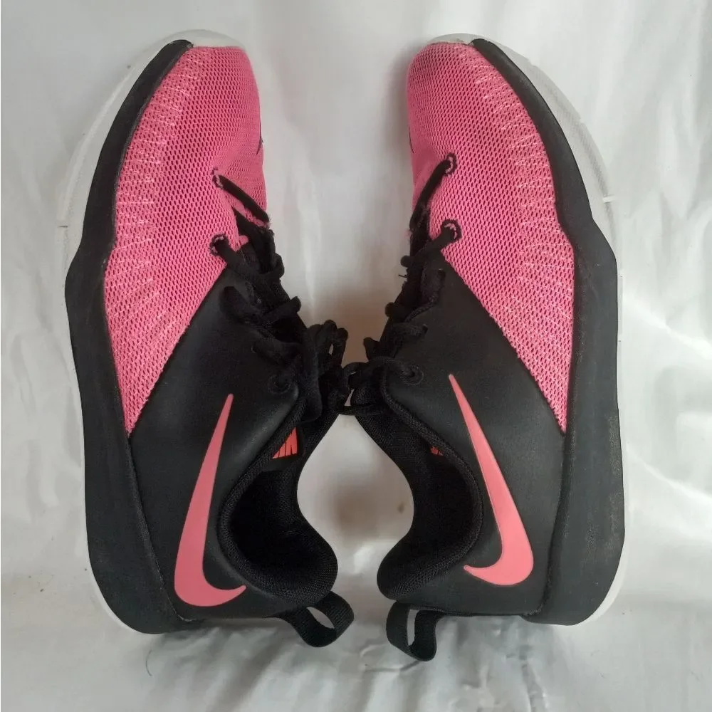 Nike Team Girls Hustle D7 Low Sneakers Black/Racer Pink/White